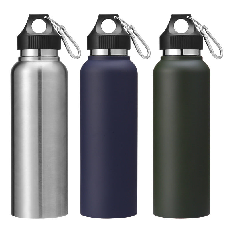 Double Wall Stainless Steel Vacuum Flask – Leakproof Thermos for Hot and Cold Drinks