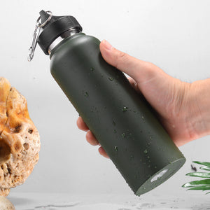 Wide Mouth Thermos Bottle for Easy Pouring and Cleaning – Silver Finish