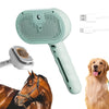 Self-Cleaning Cat Grooming Steam Brush