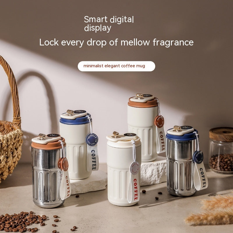 smart thermal bottle, smart flask, LED water bottle, temperature display bottle, vacuum insulated mug, hot and cold beverage container, eco-friendly stainless steel flask, travel coffee bottle
Perfect for everyday use, this smart flask is ideal for keeping your beverages at the perfect temperature. Whether you need a travel coffee bottle for work, an eco-friendly stainless steel flask for the gym, or a temperature display bottle for your daily hydration—this smart thermal bottle has you covered.

Key Featur