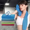 Stay cool during workouts or hot days with the Instant Cooling Sports Towel! Made from soft, chemical-free microfiber, it cools instantly when soaked and snapped. Lightweight, quick-drying, and reusable—perfect for gym, yoga, cycling, running, hiking, and summer outdoor activities.