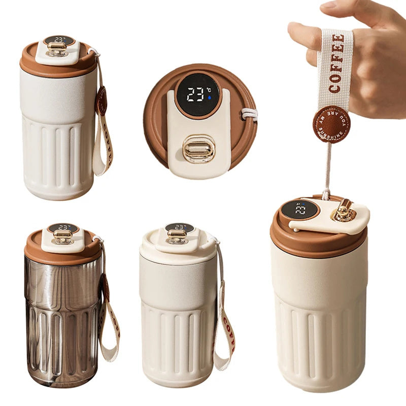 - Smart Digital Thermal Bottle with LED Temperature Display – Stainless Steel Flask for Hot & Cold Drinks
- Vacuum Insulated Mug – Smart Flask with Real-Time Temperature Display
- 450ml Stainless Steel Water Bottle – Travel Coffee Bottle – Hot and Cold Beverage Container
