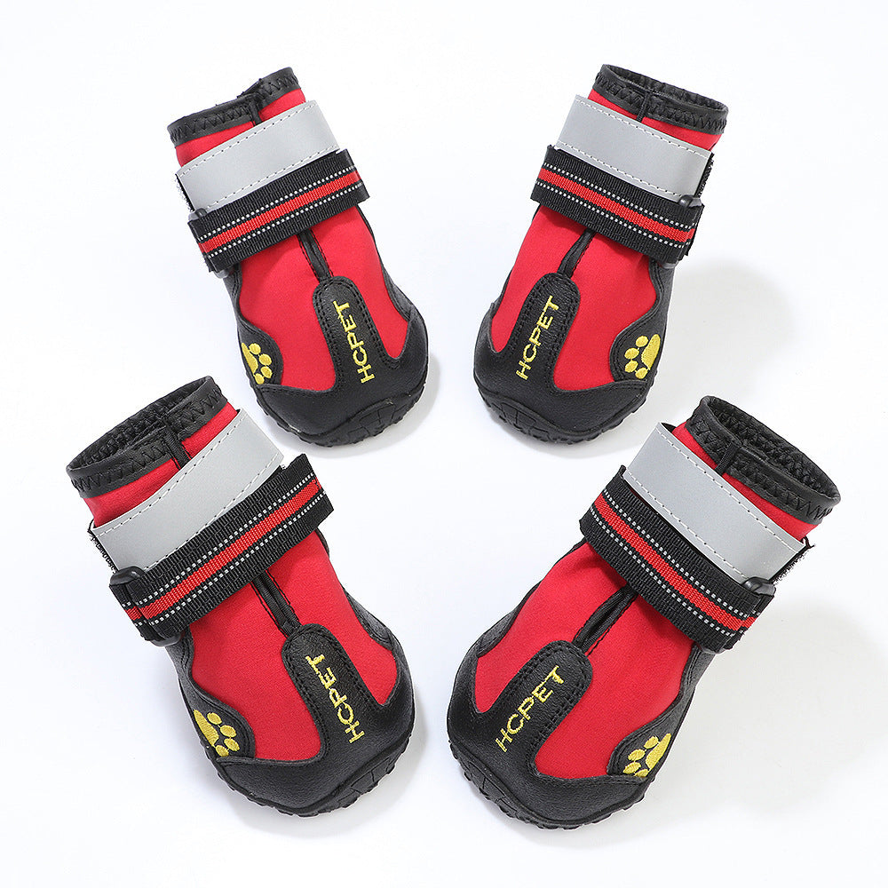 Keep your dog’s paws safe and dry with Waterproof Dog Shoes! Featuring anti-slip soles and adjustable Velcro straps, these durable pet boots offer protection from rain, snow, heat, and rough terrain—perfect for small to medium dogs on walks, hikes, or outdoor adventures.