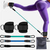 Ankle Strap Resistance Bands – Adjustable Leg & Glute Trainer for Home Gym, Yoga & CrossFit
